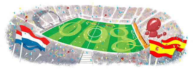 Doodle Google Final de la Copa del Mundo 2010