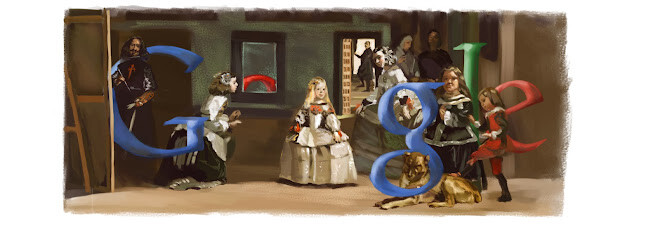 doodles google velazquez