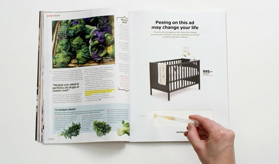 campaña ikea embarazada