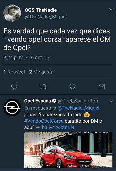 mejores respuesta community manager opel