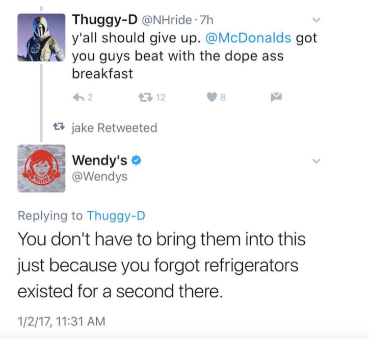 mejor respuesta wendys