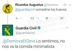 respuesta guardia civil