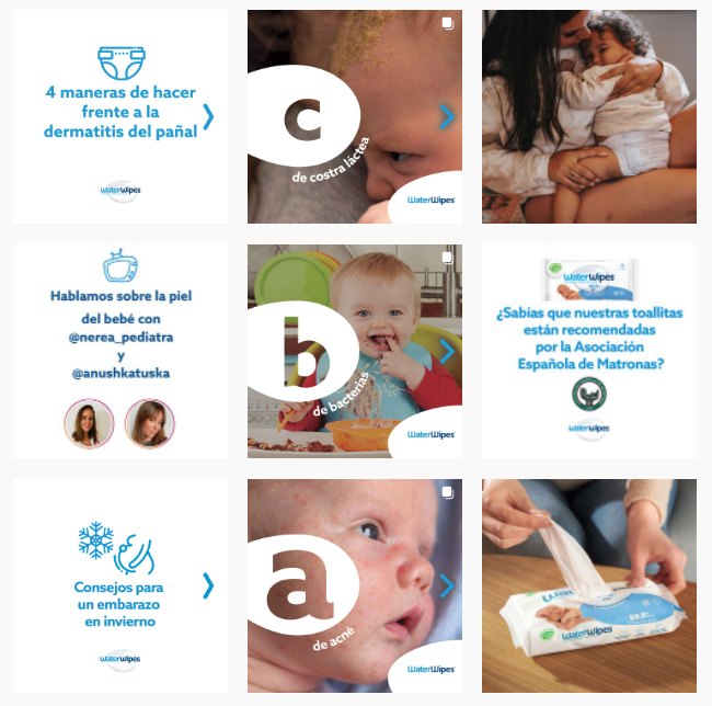 feed instagram waterwipes