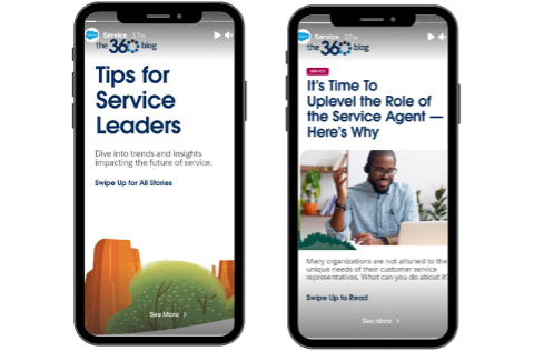 salesforce instagram story
