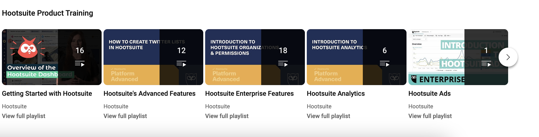 Vídeo tutoriales Hootsuite