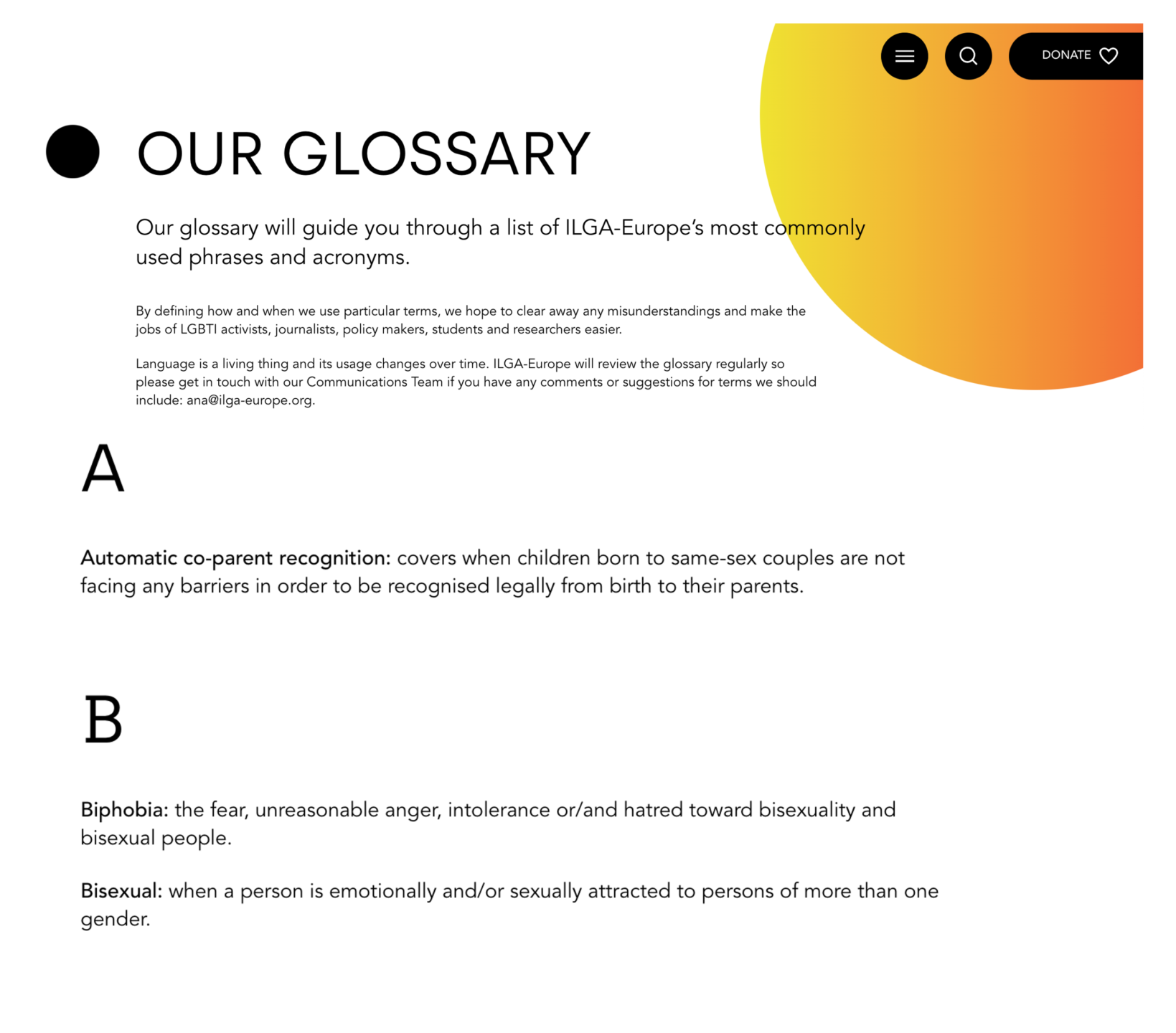 Glosario términos – ILGA Europe