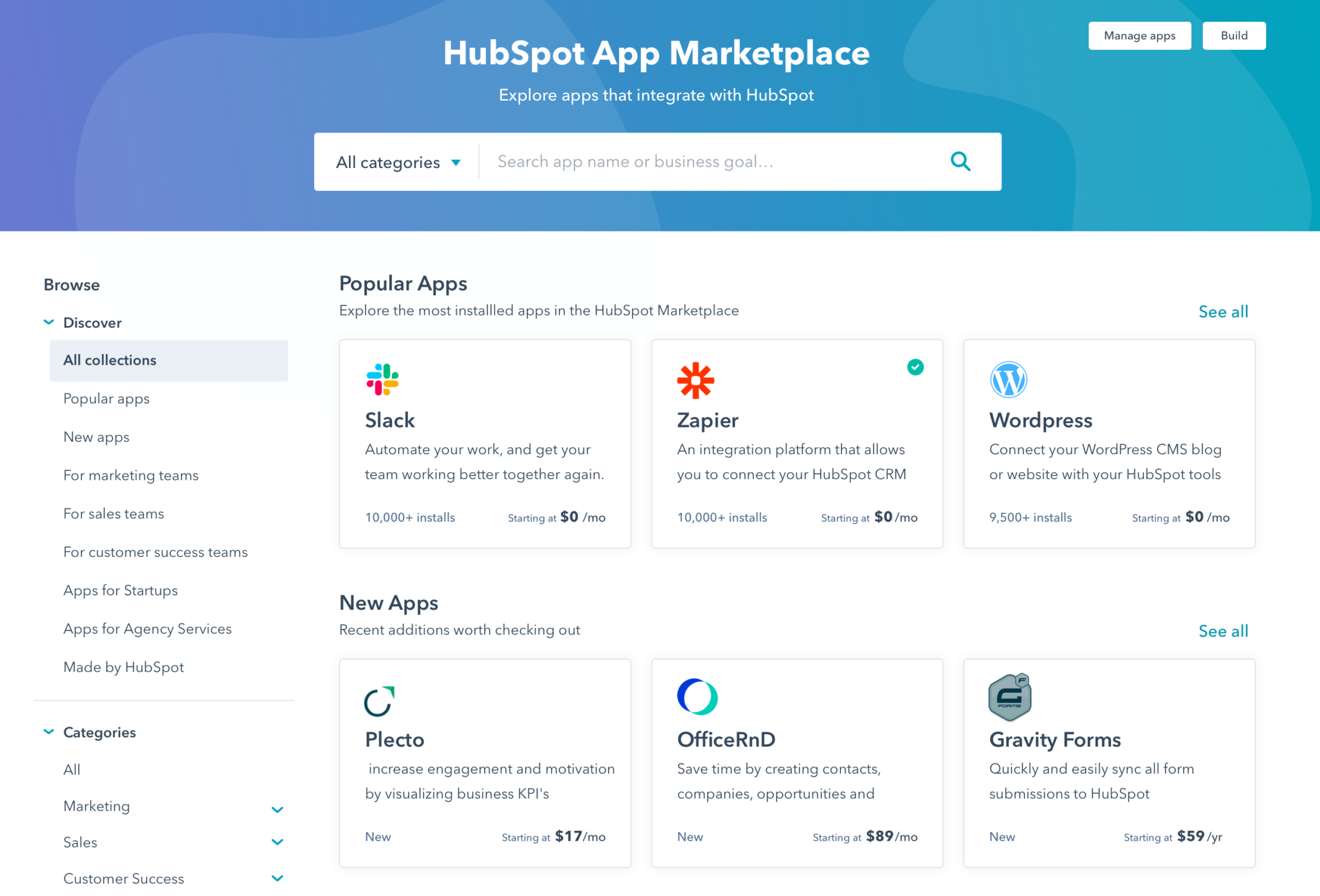 integraciones de HubSpot