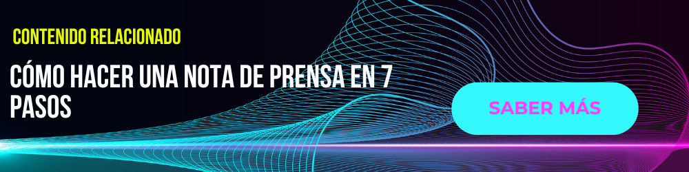 como hacer una nota de prensa 