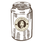 cerveza La Virgen lata