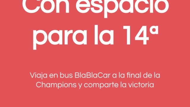 Campaña BlaBlaCar champions League