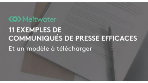 11 exemples de communiqués de presse efficaces