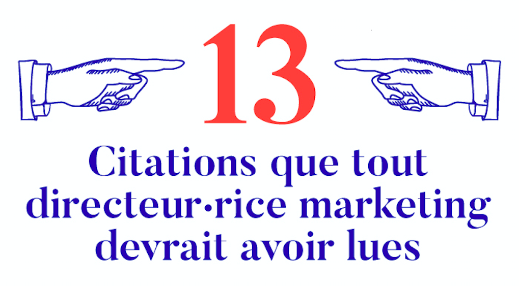 13 citations marketing