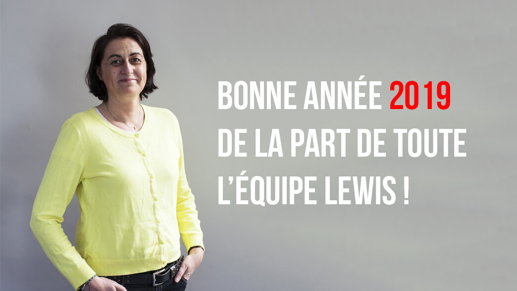 Bonne annee 2019 LEWIS