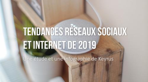 Tendances Réseaux Sociaux & Internet en 2019