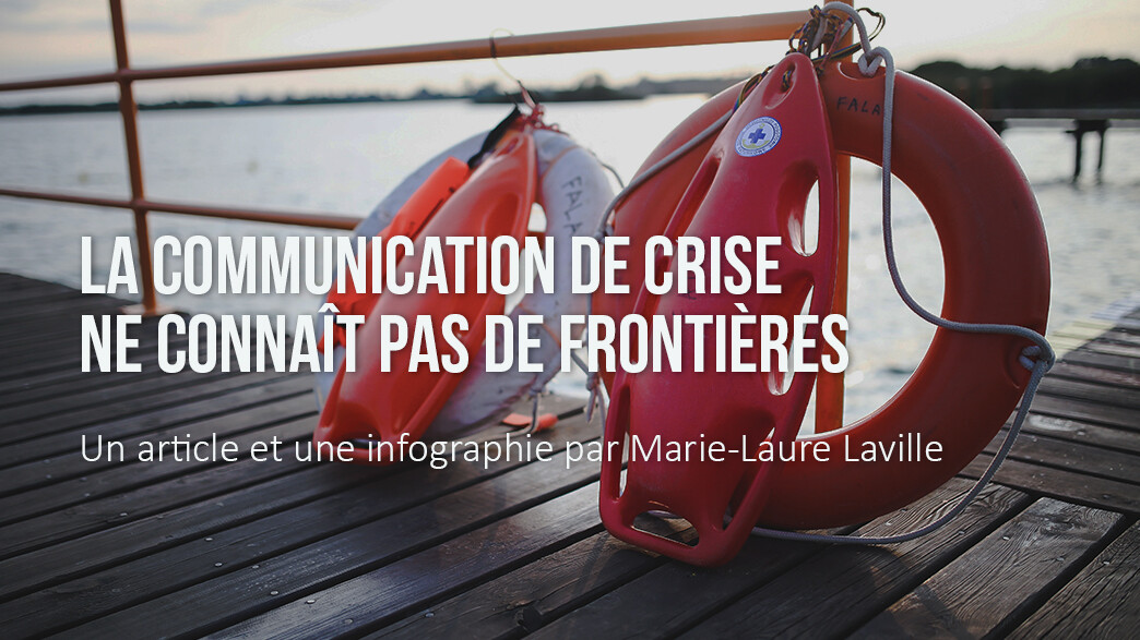 Visuel infographie communication de crise