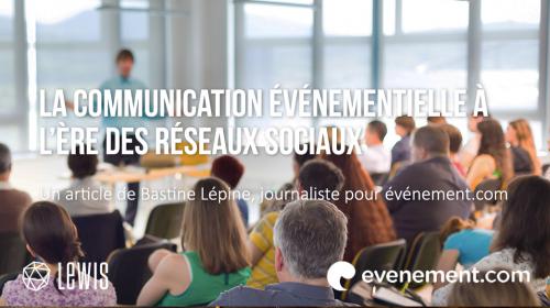 La communication événementielle à l’ère des réseaux sociaux