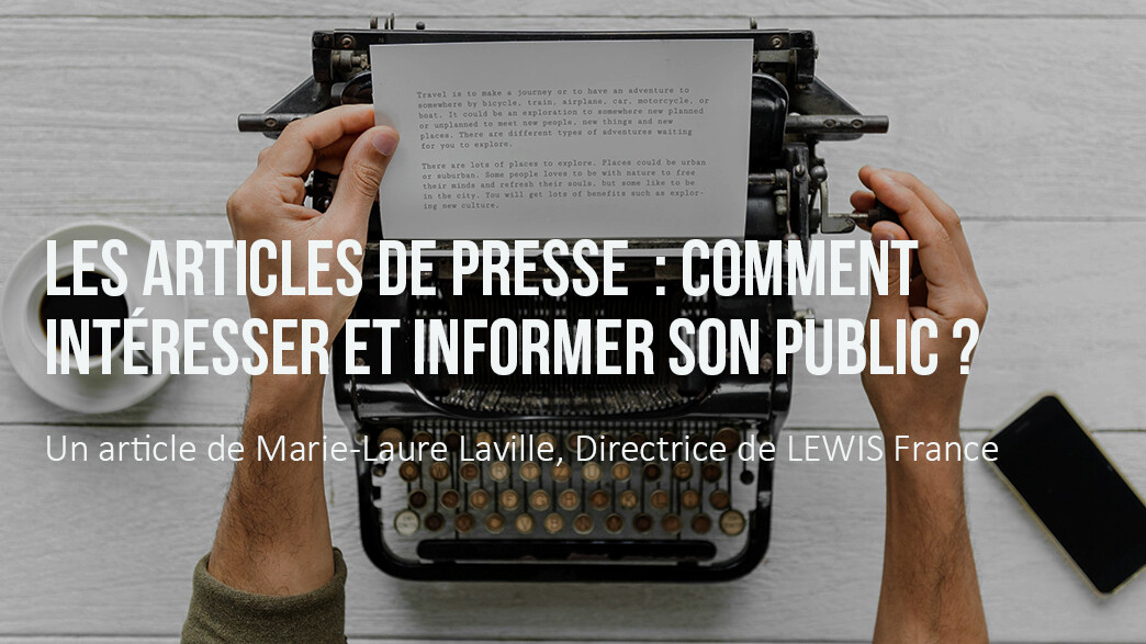 les articles de presse