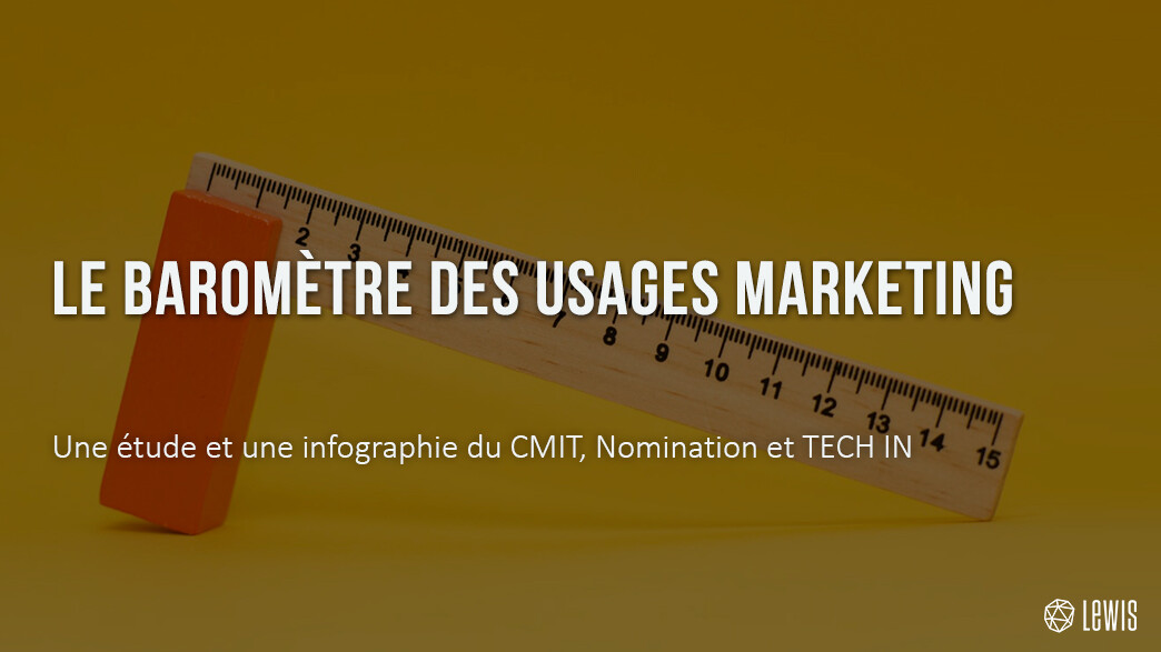Le baromètre des usages marketing