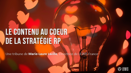 Le contenu au cœur de la stratégie RP
