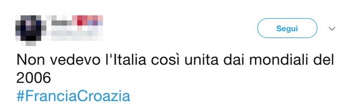 finale dei mondiali analisi social