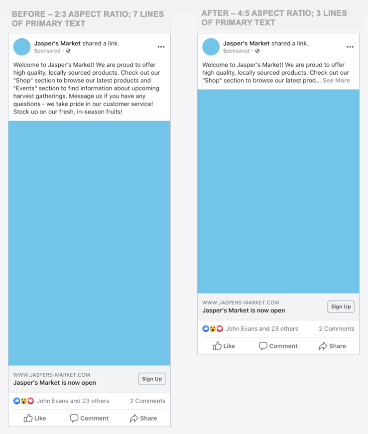 Social update: Facebook e la nuova visualizzazione delle ads su mobile