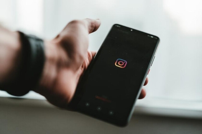 Instagram mobile da smartphone