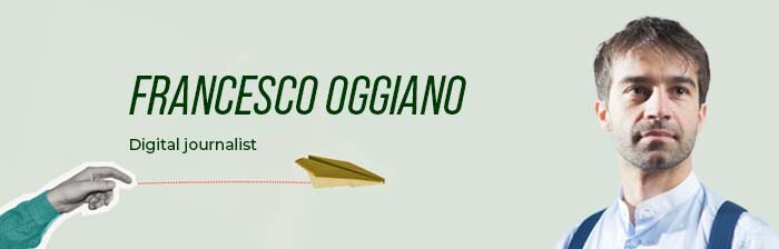 Francesco Oggiano, ospite del podcast Una Cosa Al Volo