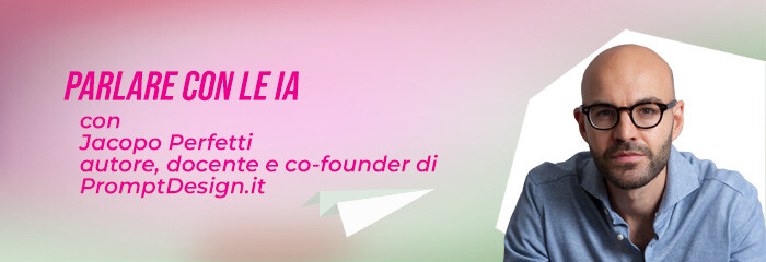 Una Cosa Al Volo - Stagione 2 episodio 3 - Parlare con le IA - con Jacopo Perfetti - TEAM LEWIS - banner