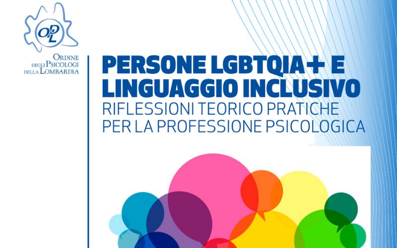 Community LGBTQIA+ e linguaggio inclusivo - OPL