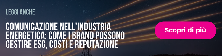 comunicazione industria energetica