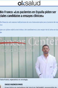 Articolo Dipcan su OkSalud