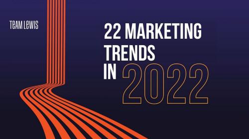 22 marketing trends voor 2022