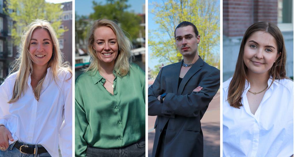 Vier nieuwe gezichten team Amsterdam - PR-adviseurs