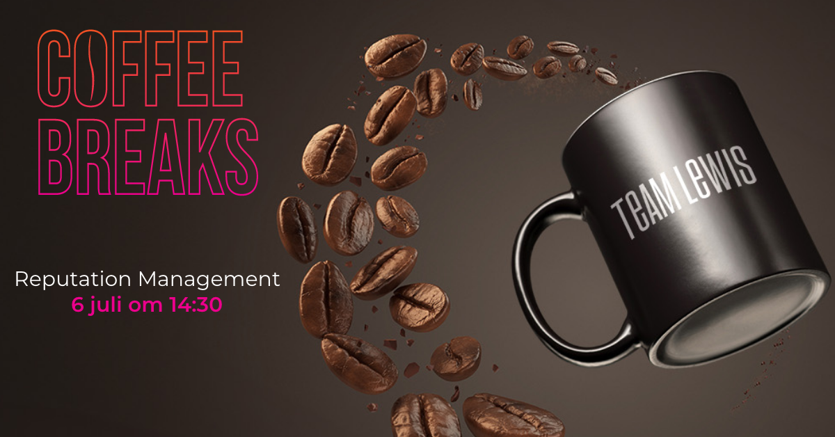 Meld je aan voor de Coffee Breaks Reputatiemanagement