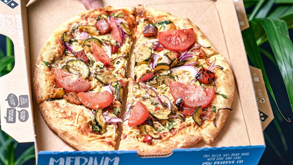 Domino's Pizza in doos