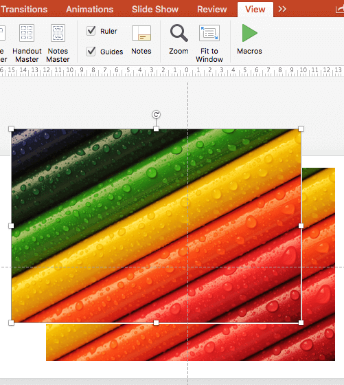 Ruler e Guides Powerpoint