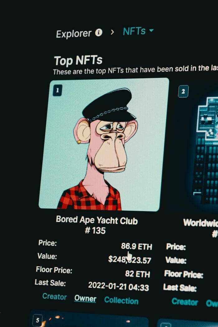 bored apes yacht club nft