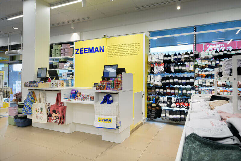 zeeman interior loja vila nova gaia