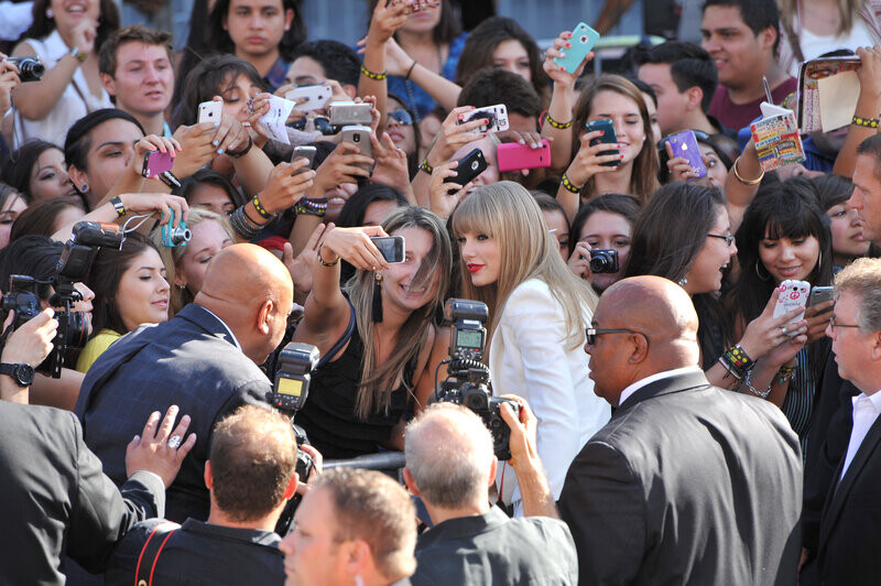 Taylor Swift fotos com fans