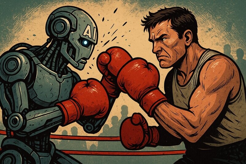 inteligencia artificial vs humanos