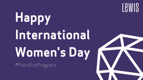 PRESSING FOR PROGRESS THIS INTERNATIONAL WOMEN’S DAY