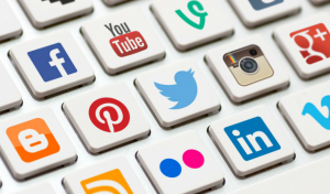 social media keyboard