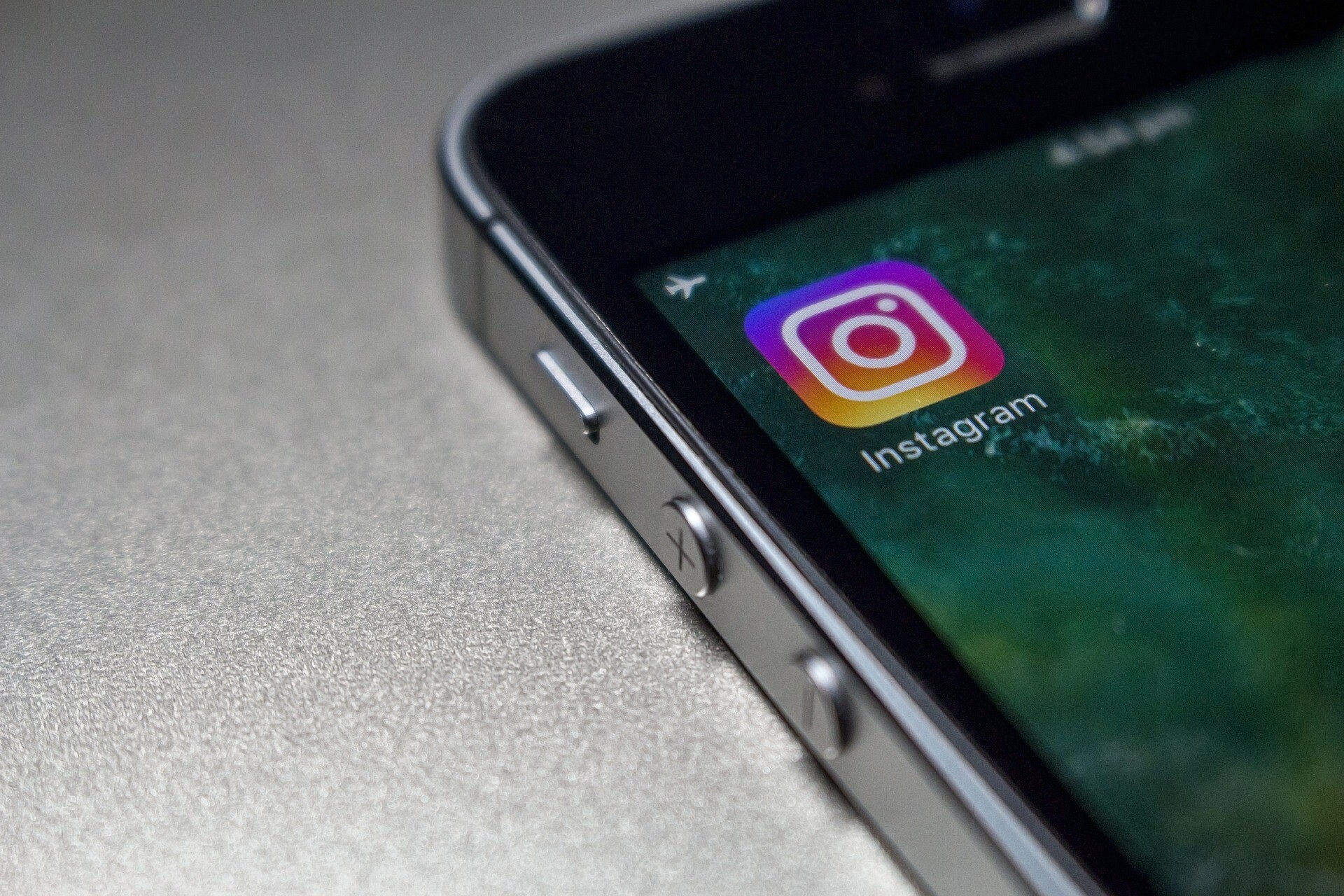 instagram on phone