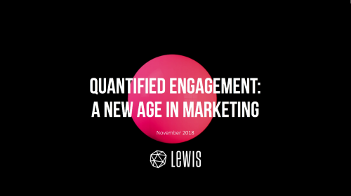 Quantified engagement: a new age in marketing