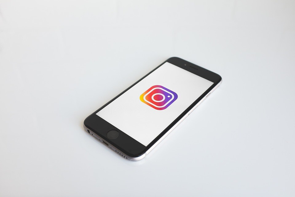 instagram on phone