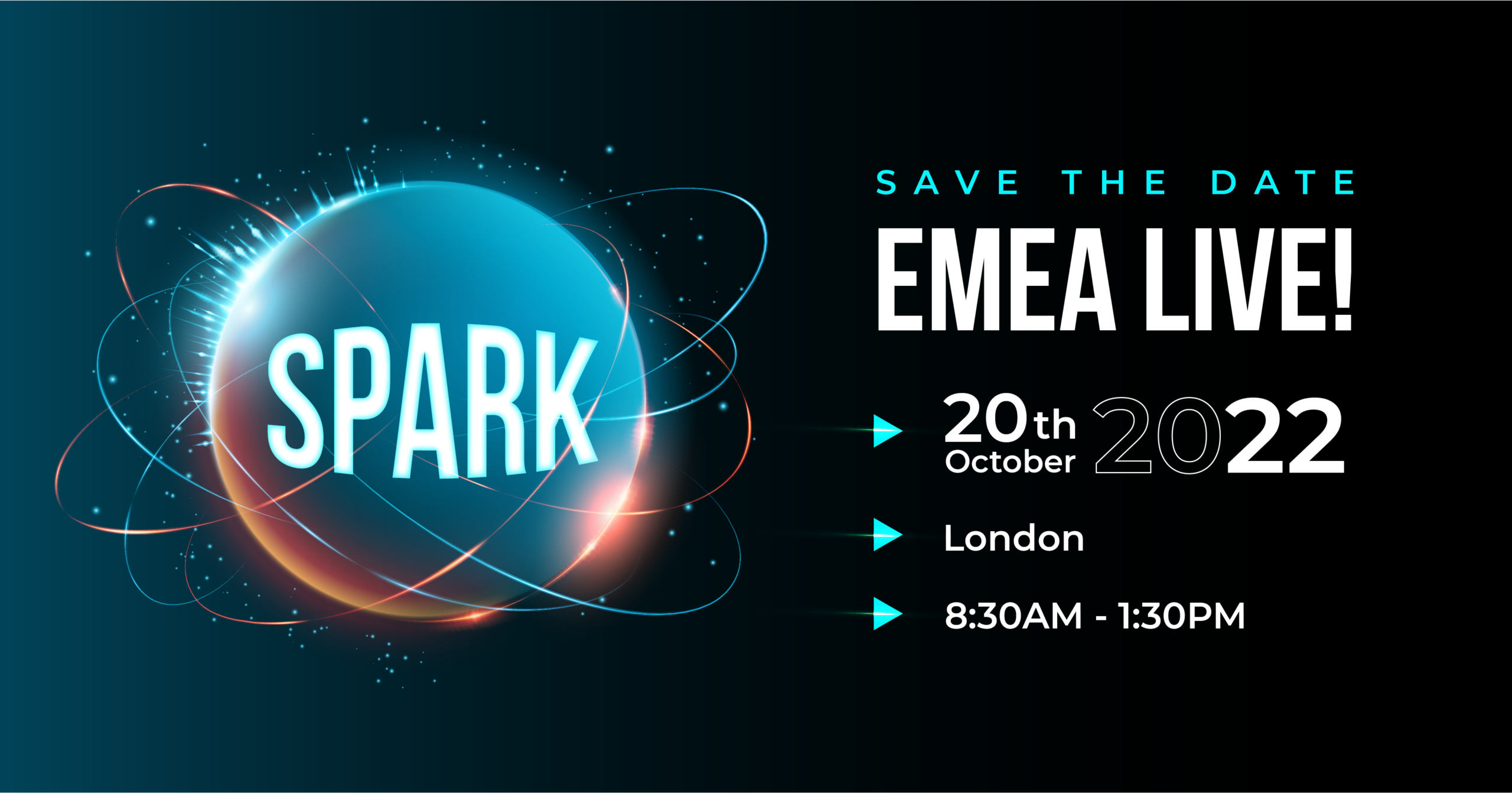 SPARK EMEA LIVE in London | Thursday 20th October 2022
