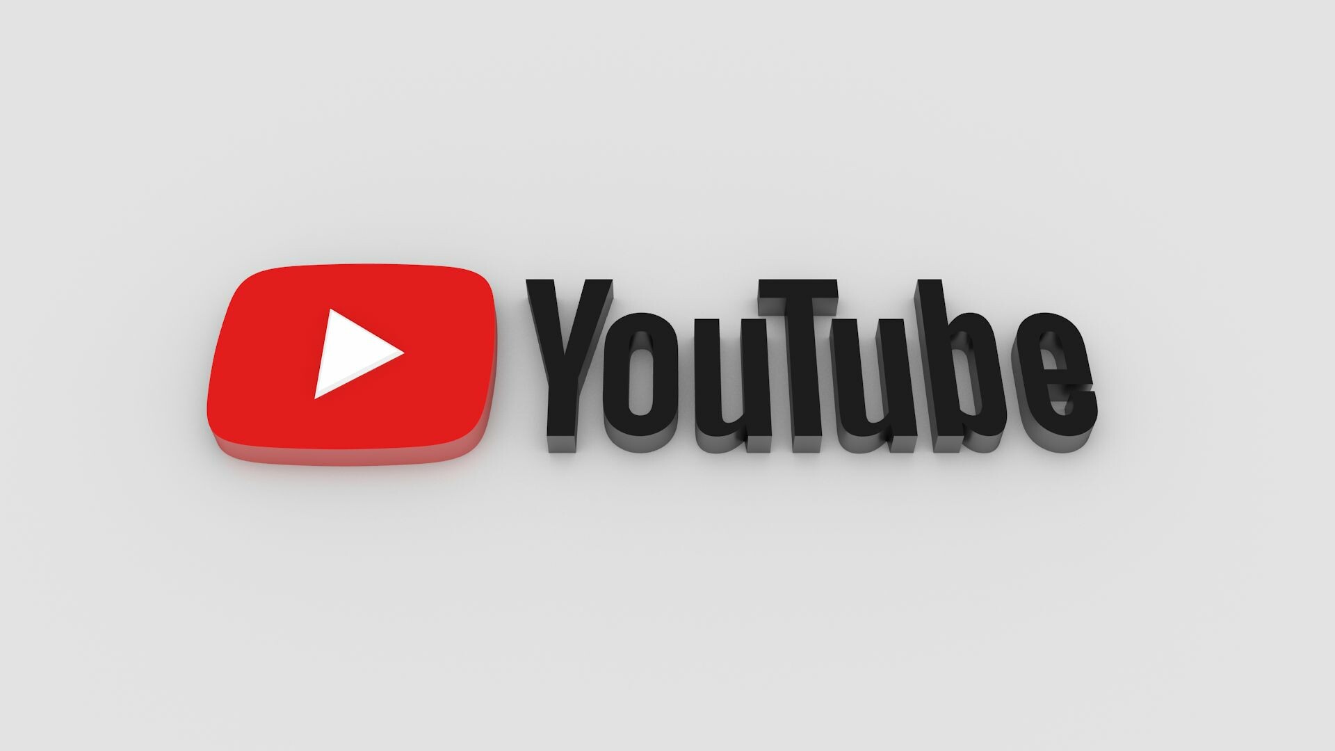 YouTube logo. 