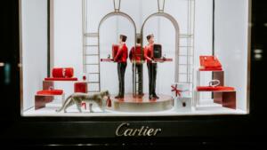 Cartier shop window