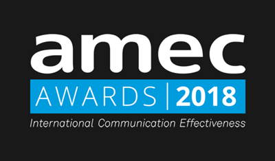 LEWIS Shortlisted for 2018 AMEC Award