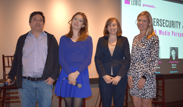 Cybersecurity panelists